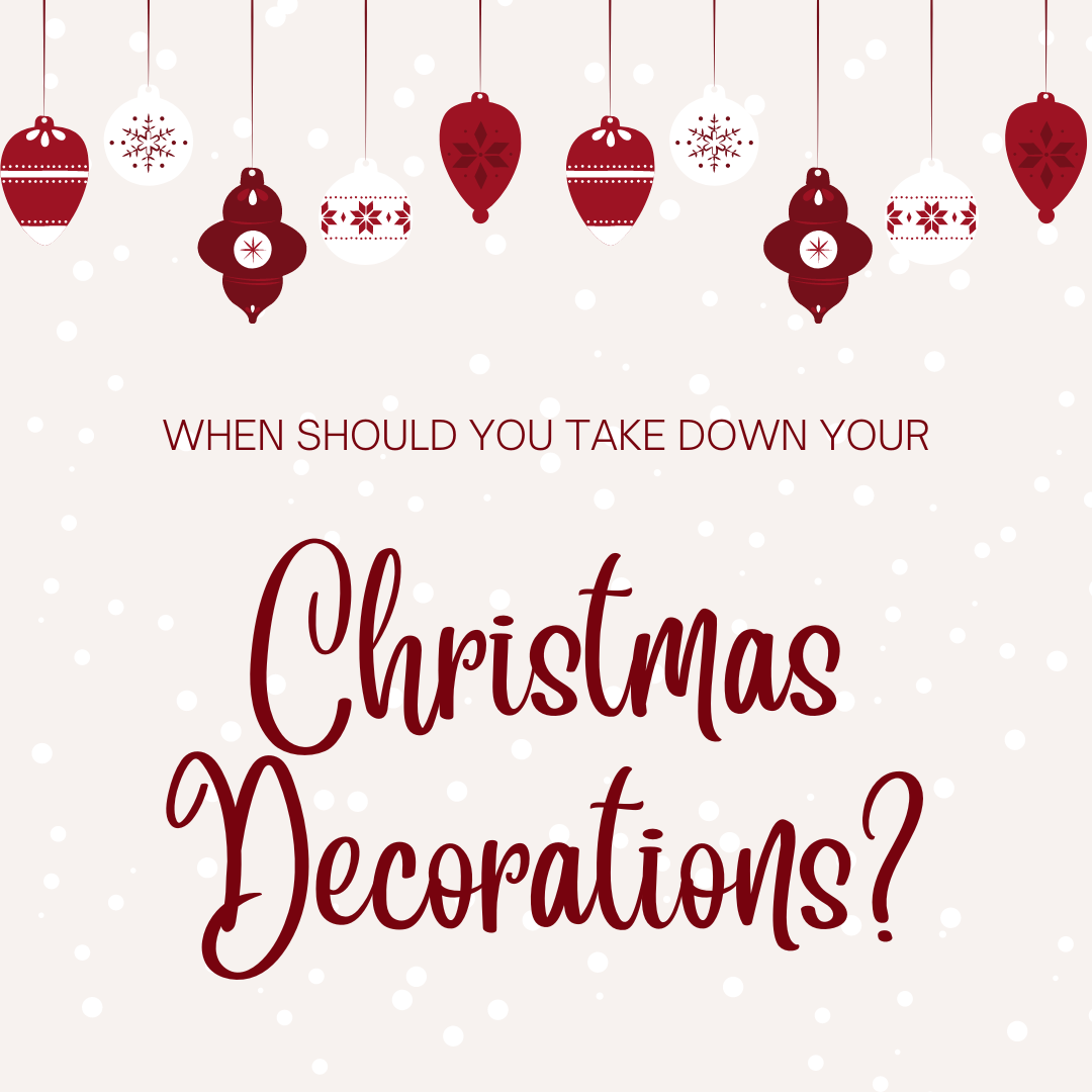 Christmas Decorations – Leave up or Take Down