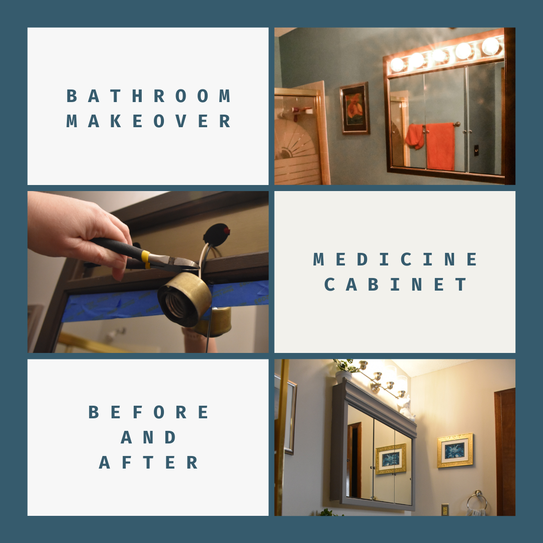 Bathroom Medicine Cabinet Makeover