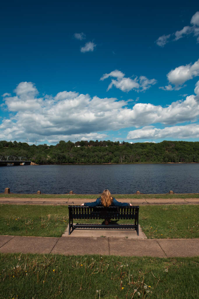 Lead Travel and Adventurer relaxing along the river. 